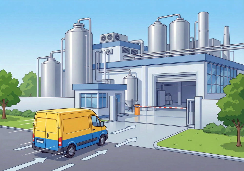 Transportation to Factory